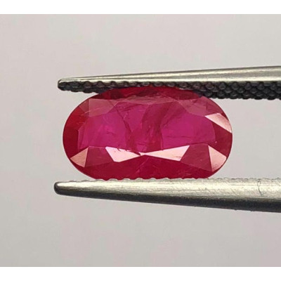 Rubis non traité 2.21cts venant de Birmanie certificat IGI