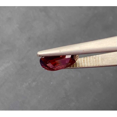 Spinelle rouge 2.94cts non chauffé de Birmanie certificat AGTL