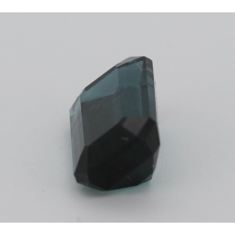 Saphir Sarcelle d'Auvergne non chauffé non traité 2.34cts