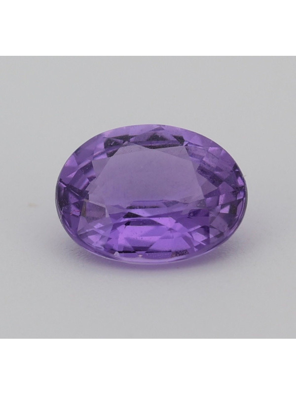 Saphir violet non chauffé non traité 1.60cts
