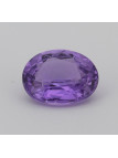 Saphir violet non chauffé non traité 1.60cts