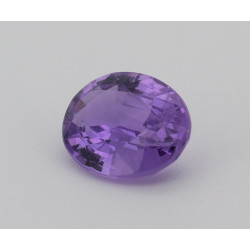 Saphir violet non chauffé non traité 1.60cts