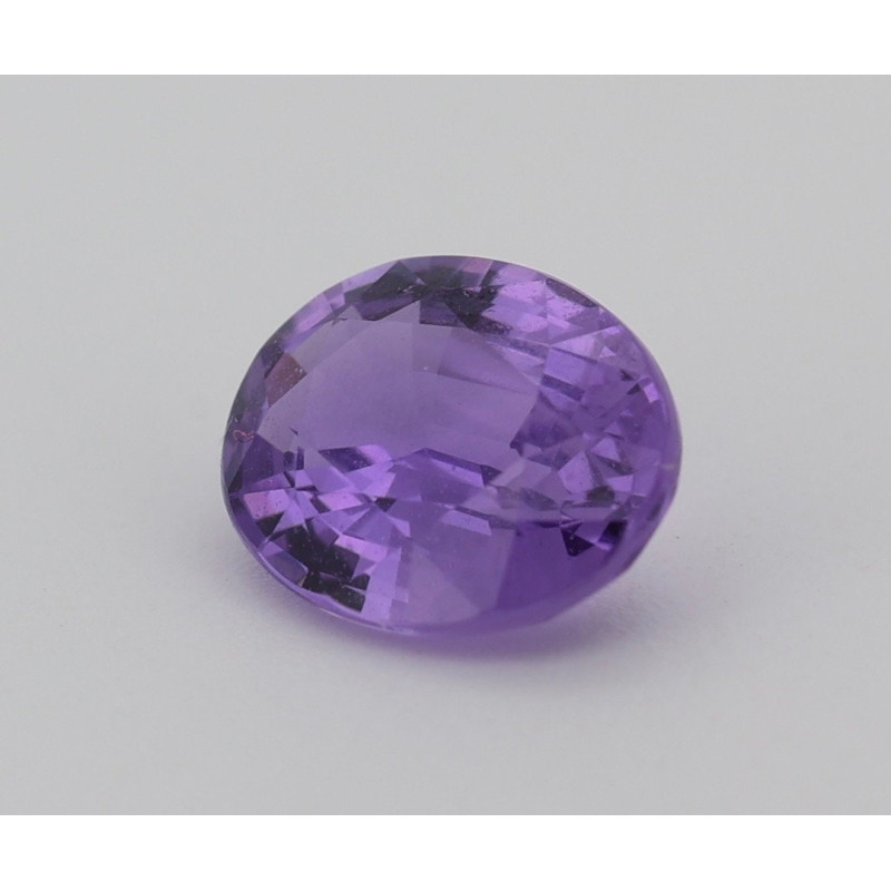 Saphir violet non chauffé non traité 1.60cts