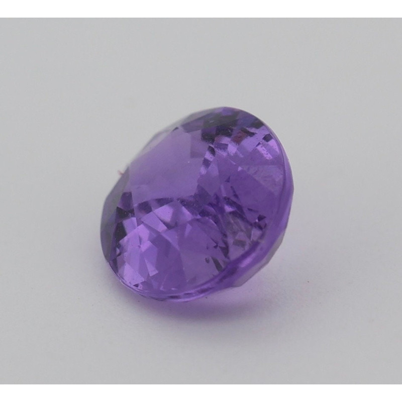 Saphir violet non chauffé non traité 1.60cts