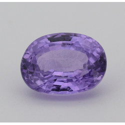 Saphir violet non chauffé non traité 1.50cts