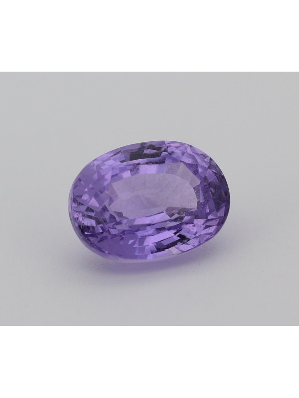Saphir violet non chauffé non traité 1.50cts