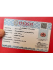 Saphir padpardscha 1.19cts certificat PRECIOUS