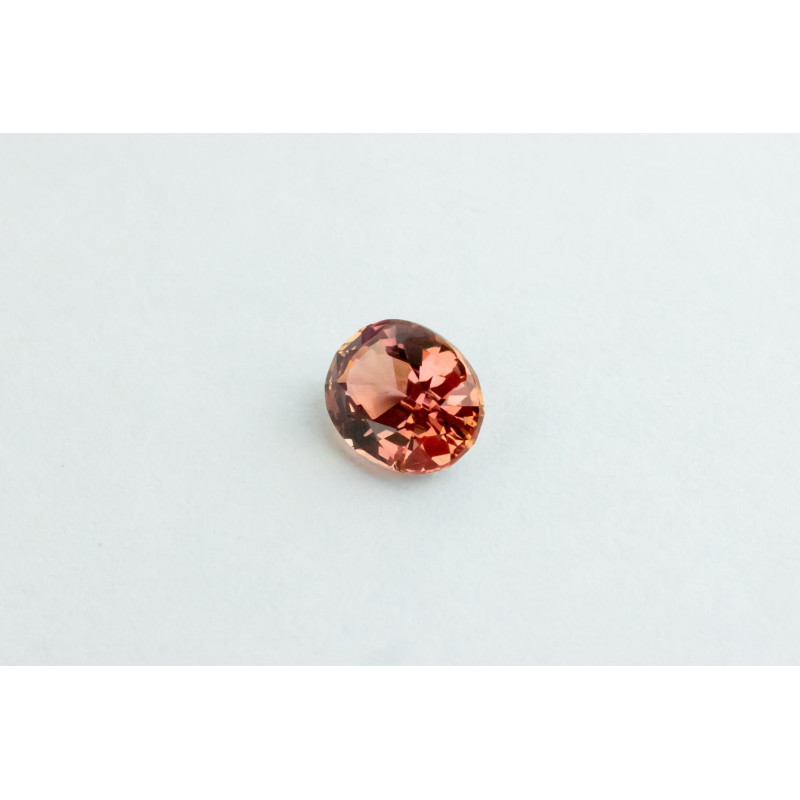 Saphir padpardscha 1.19cts certificat PRECIOUS