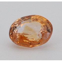 Saphir padparadscha 1.10cts non chauffé non traité certificat CGL