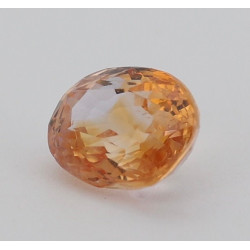 Saphir padparadscha 1.10cts non chauffé non traité certificat CGL