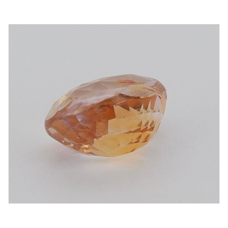 Saphir padparadscha 1.10cts non chauffé non traité certificat CGL