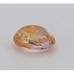 Saphir padparadscha 1.10cts non chauffé non traité certificat CGL