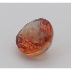 Saphir padpardscha 0.46cts certificat