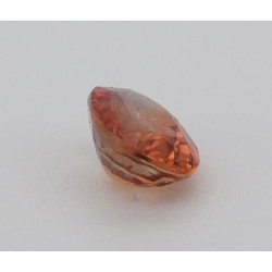 Saphir padpardscha 0.46cts certificat