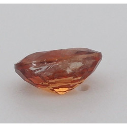 Saphir padpardscha 0.46cts certificat