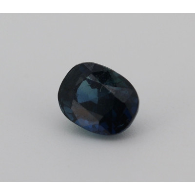Saphir bleu 1.04cts non chauffé certificat