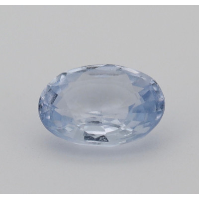 Saphir bleu 1.01cts chauffé certificat PRECIEUX