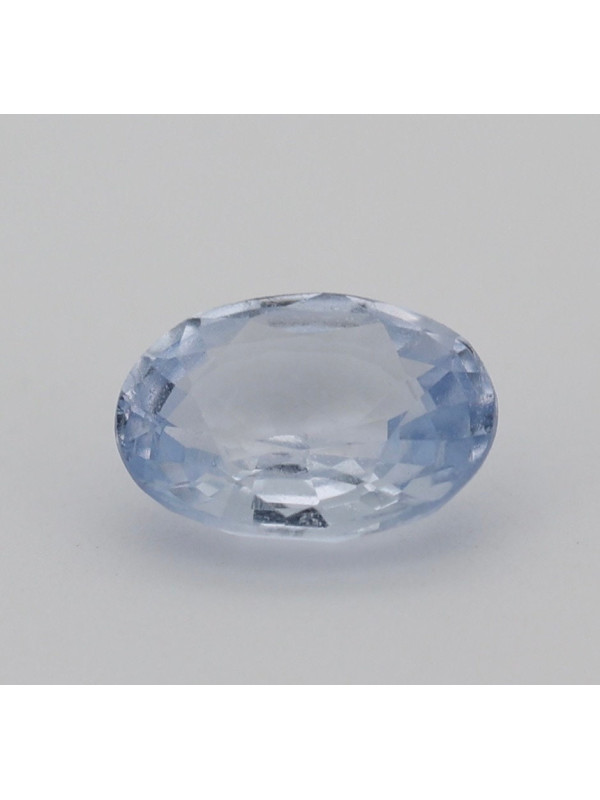 Saphir bleu 1.01cts chauffé certificat PRECIEUX