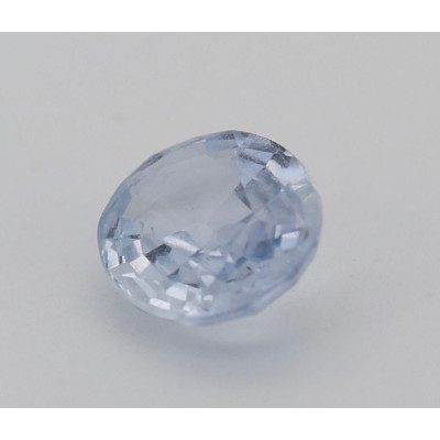 Saphir bleu 1.01cts chauffé certificat PRECIEUX