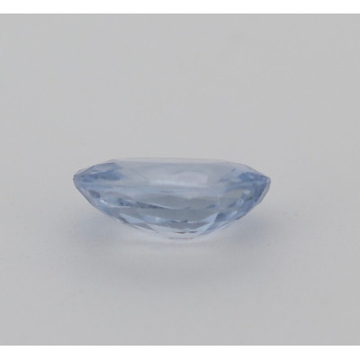 Saphir bleu 1.01cts chauffé certificat PRECIEUX