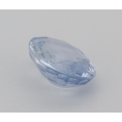 Saphir bleu 1.01cts chauffé certificat PRECIEUX