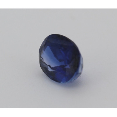 Saphir bleu 0.81cts non chauffé certificat