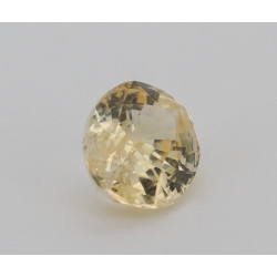 Saphir jaune non chauffé non traité 1.04cts