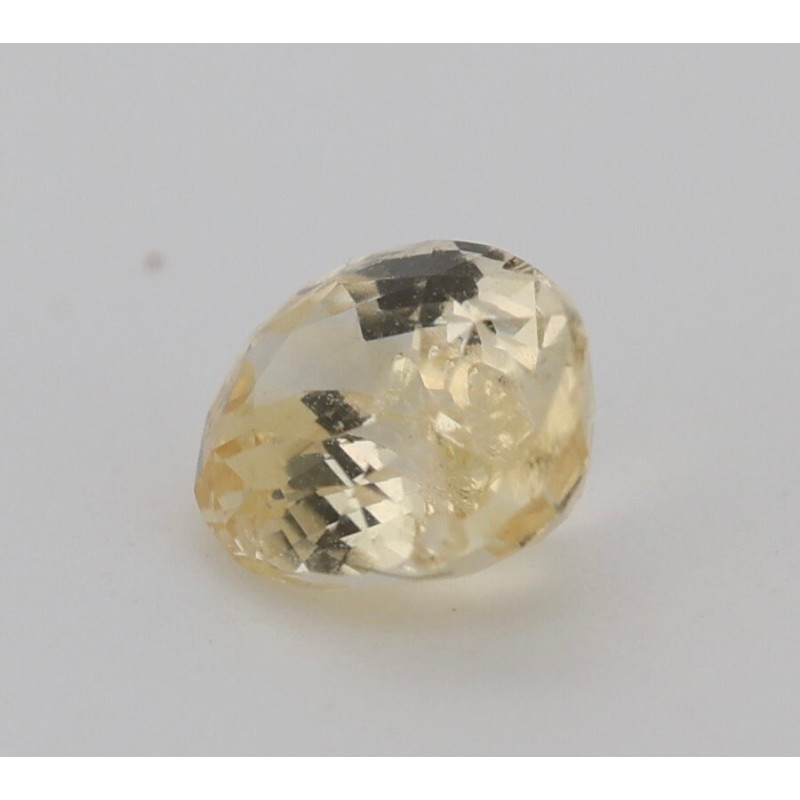 Saphir jaune non chauffé non traité 1.04cts