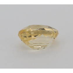 Saphir jaune non chauffé non traité 1.04cts