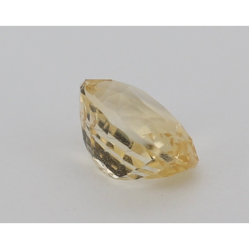Saphir jaune non chauffé non traité 1.04cts
