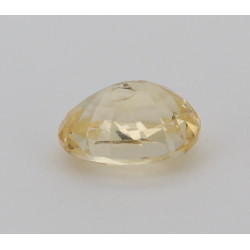 Saphir jaune non chauffé non traité 1.04cts