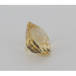 Saphir jaune non chauffé non traité 1.12cts certificat CGL