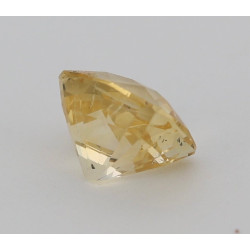 Saphir jaune non chauffé non traité 1.12cts certificat CGL