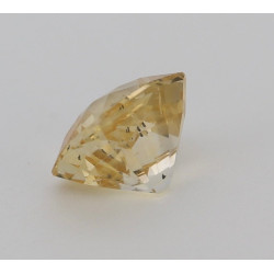 Saphir jaune non chauffé non traité 1.12cts certificat CGL