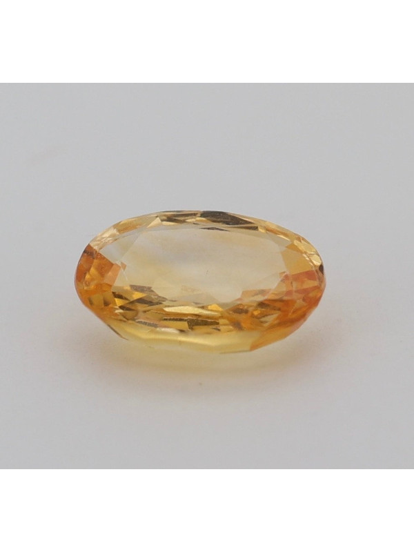Saphir jaune non chauffé non traité 0.94cts