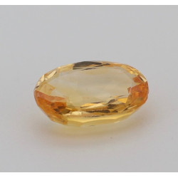 Saphir jaune non chauffé non traité 0.94cts