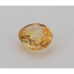 Saphir jaune non chauffé non traité 0.94cts