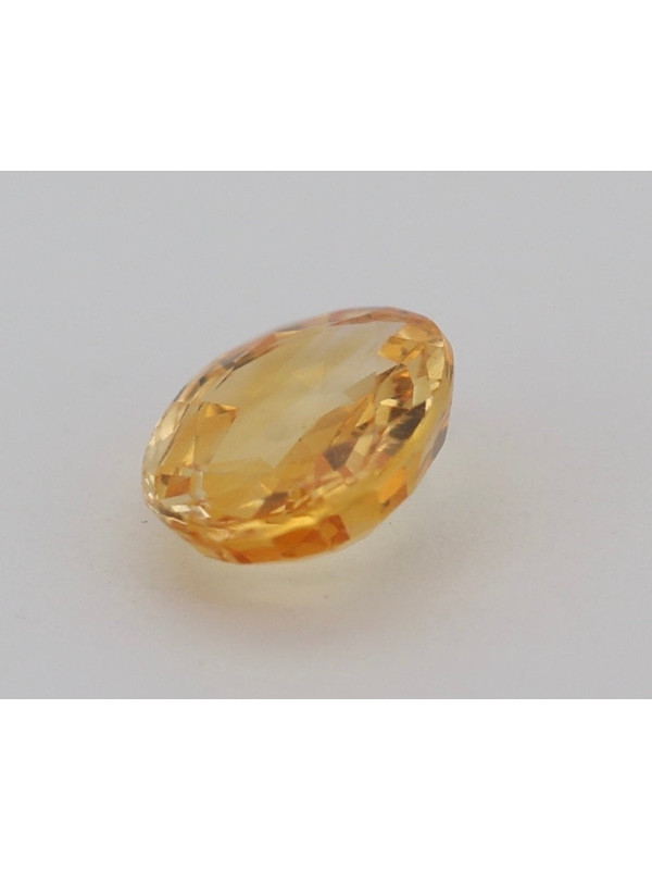 Saphir jaune non chauffé non traité 0.94cts