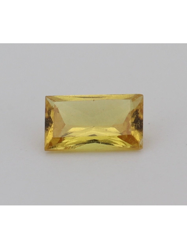 Saphir jaune non chauffé non traité 0.47cts