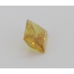 Saphir jaune non chauffé non traité 0.47cts