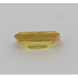 Saphir jaune non chauffé non traité 0.47cts