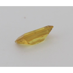 Saphir jaune non chauffé non traité 0.47cts