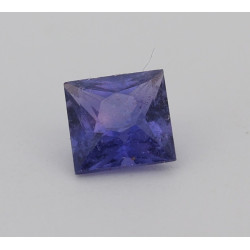 Saphir violet non chauffé non traité 0.52cts certificat CGL