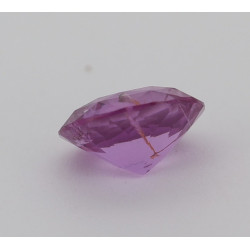 Saphir rose non chauffé 1.06cts certificat CGL