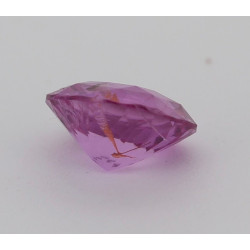 Saphir rose non chauffé 1.06cts certificat CGL