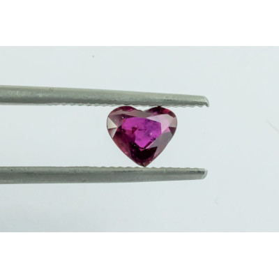 Rubis 1.03cts chauffé de Birmanie certificat GFCO