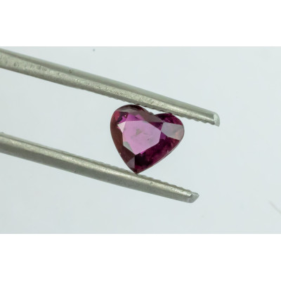 Rubis 1.03cts chauffé de Birmanie certificat GFCO