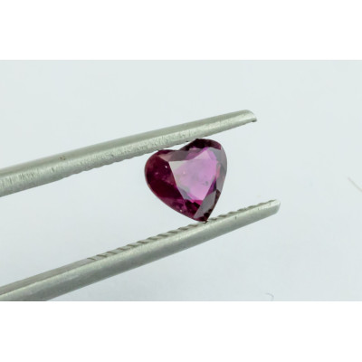 Rubis 1.03cts chauffé de Birmanie certificat GFCO