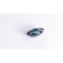 Saphir bleu chauffé 3,67cts certificat GCI