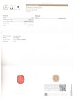 Rhodochrosite 7,51cts certificat GIA